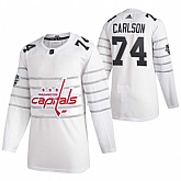 Capitals 74 John Carlson White 2020 NHL All-Star Game Adidas Jersey,baseball caps,new era cap wholesale,wholesale hats